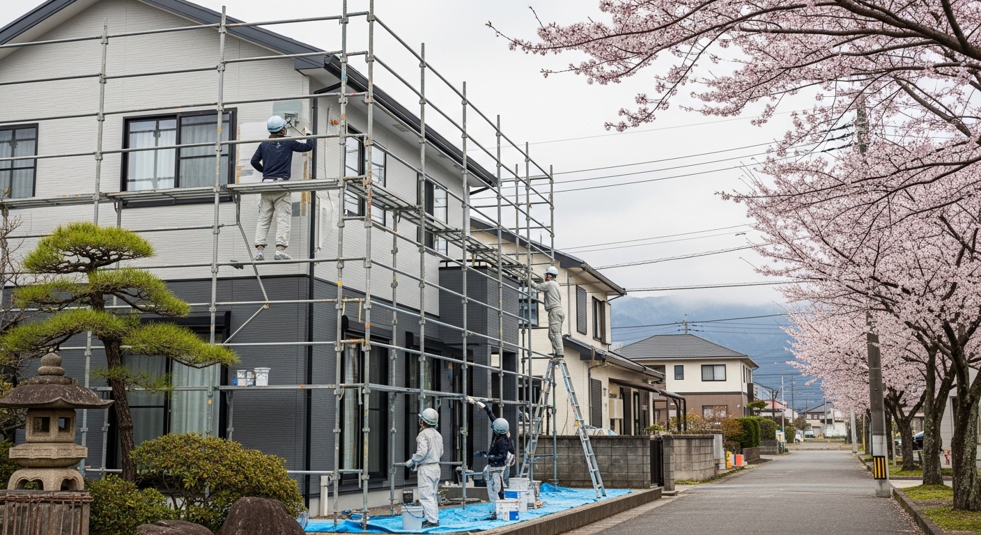 多治見市で外壁塗装を依頼する時期はいつ?最適な季節